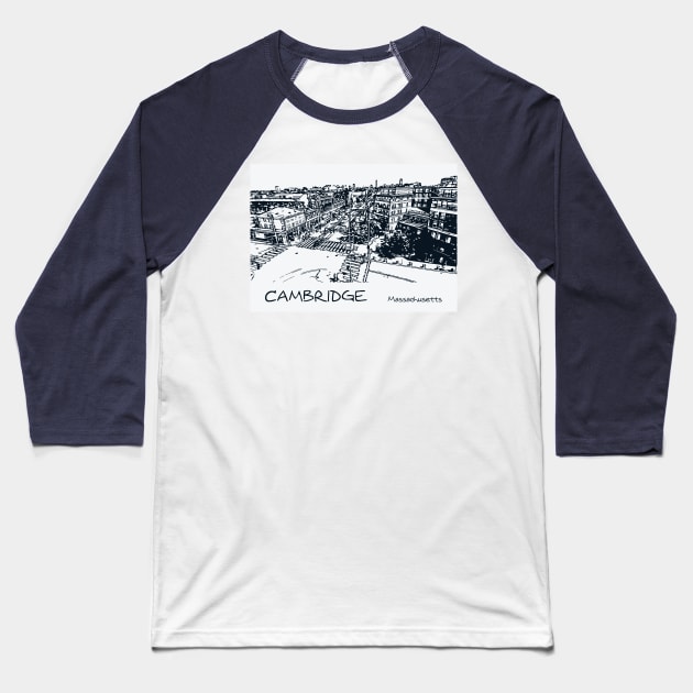 Cambridge Massachusetts Baseball T-Shirt by Lakeric